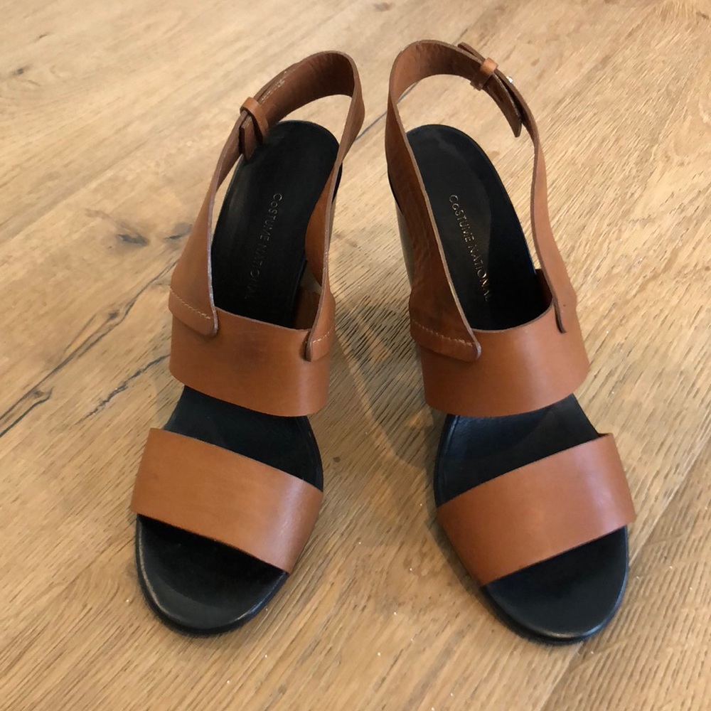 Costume National Sandal Heels BNWT Sz 40 Barneys